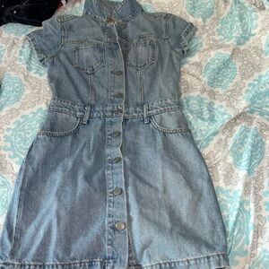 GRLFRND Revolve denim dress